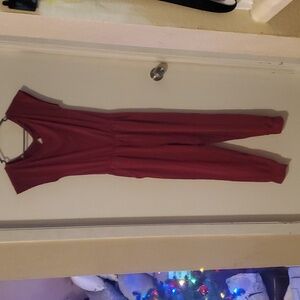 S Maroon Romper